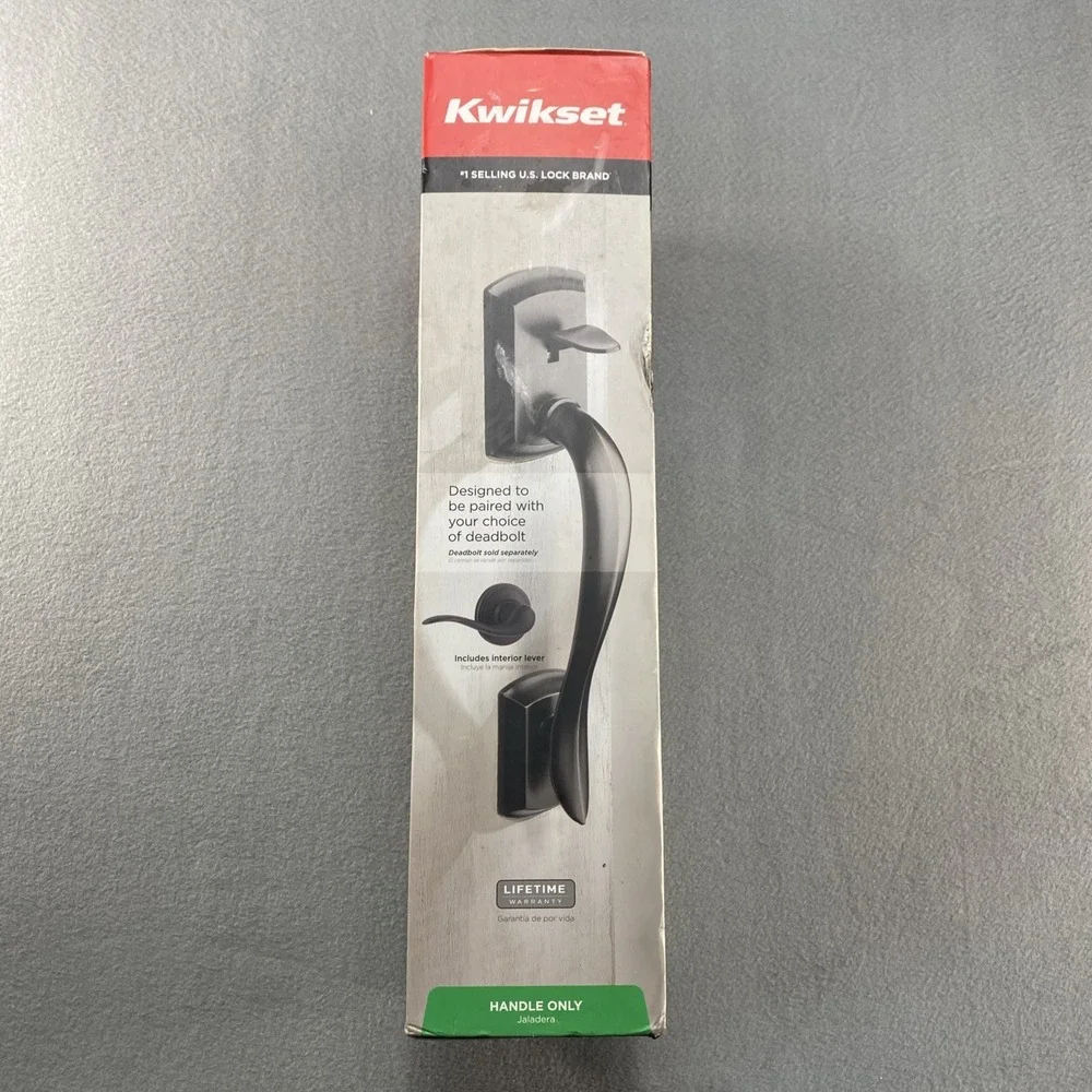 Kwikset Avalon Venetian Bronze Handle With‎ Tustin Right Left-Handed Levers
